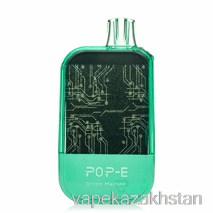 Vape Kazakhstan Pop-E 10000 Disposable Green Machine